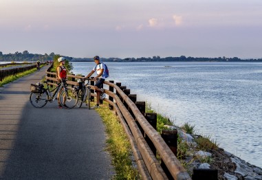 nicola brollo   Ciclovia Alpe Adria - Udine-Grado- Finanziato dal Fondo europeo di sviluppo regionale e Interreg V-A Italia-Austria 2014-2020 progetto BIKE NAT